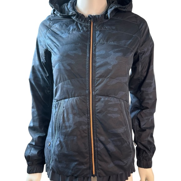 Lululemon Blue Camo Jacket - Picture 1 of 4